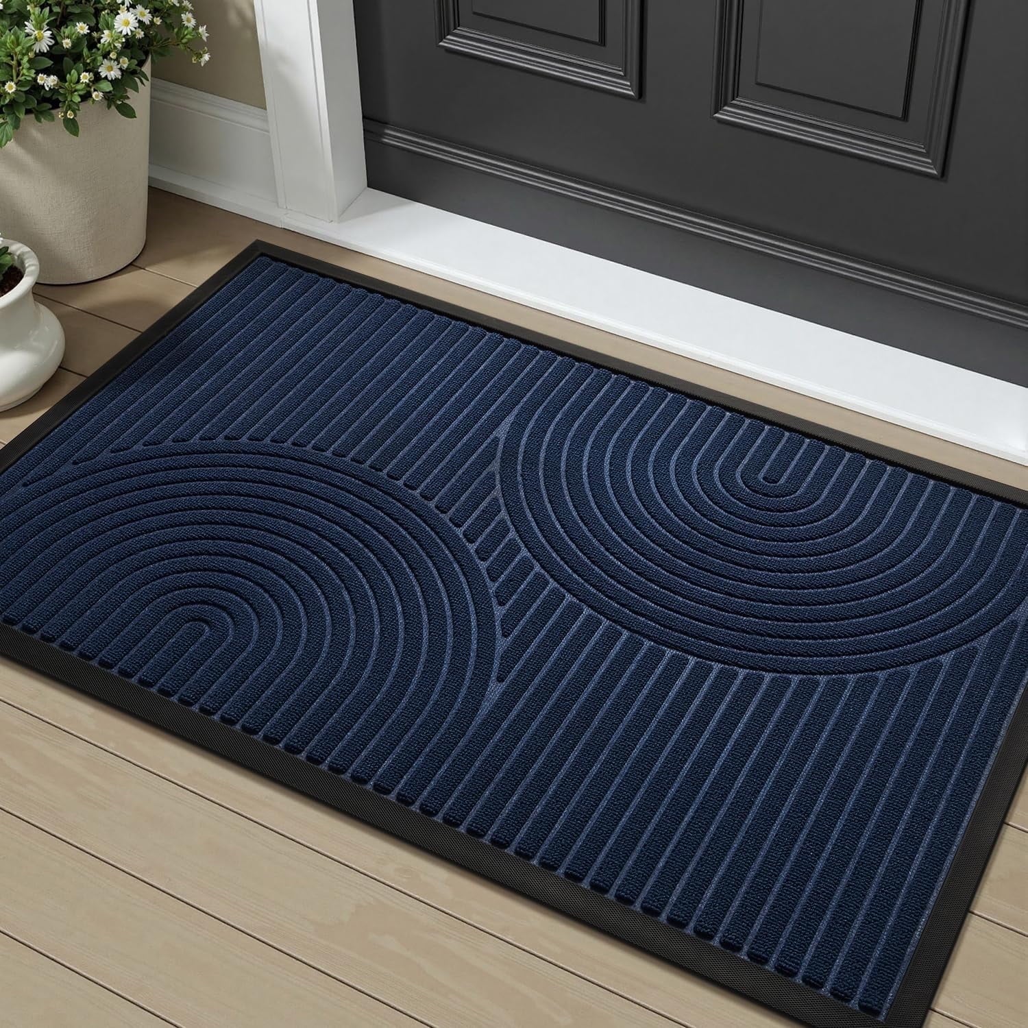 Low Profile Dirt Trapper Indoor Outdoor Doormat
