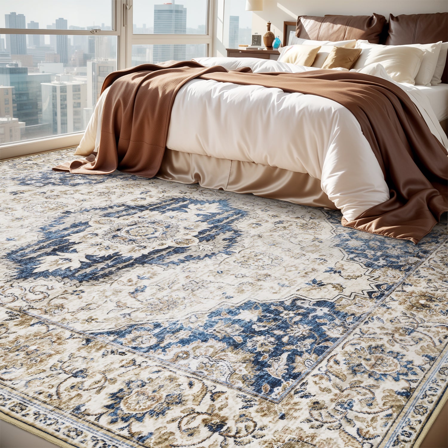 Area Rugs for Living Room Washable