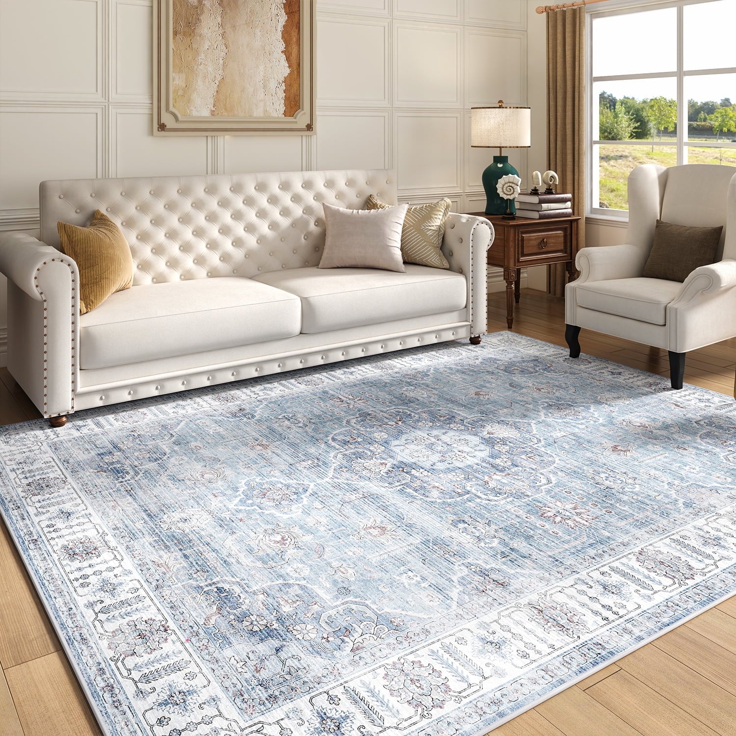 Vintage Floral Medallion Rugs