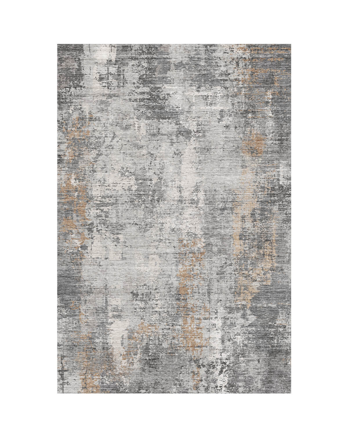 Drift Washable Area Rug - Black/Gray