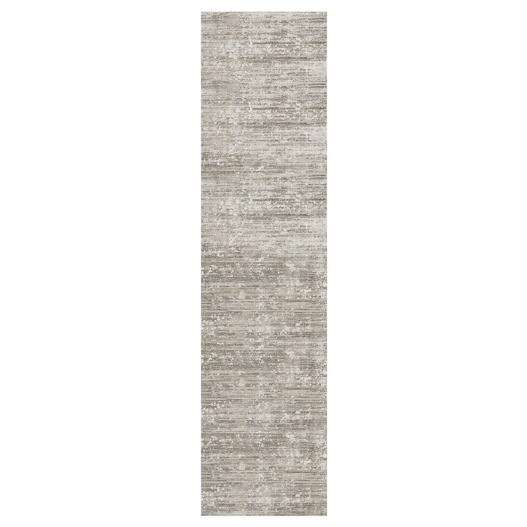 MontVoo Modern Abstract Brown Washable Area Rug