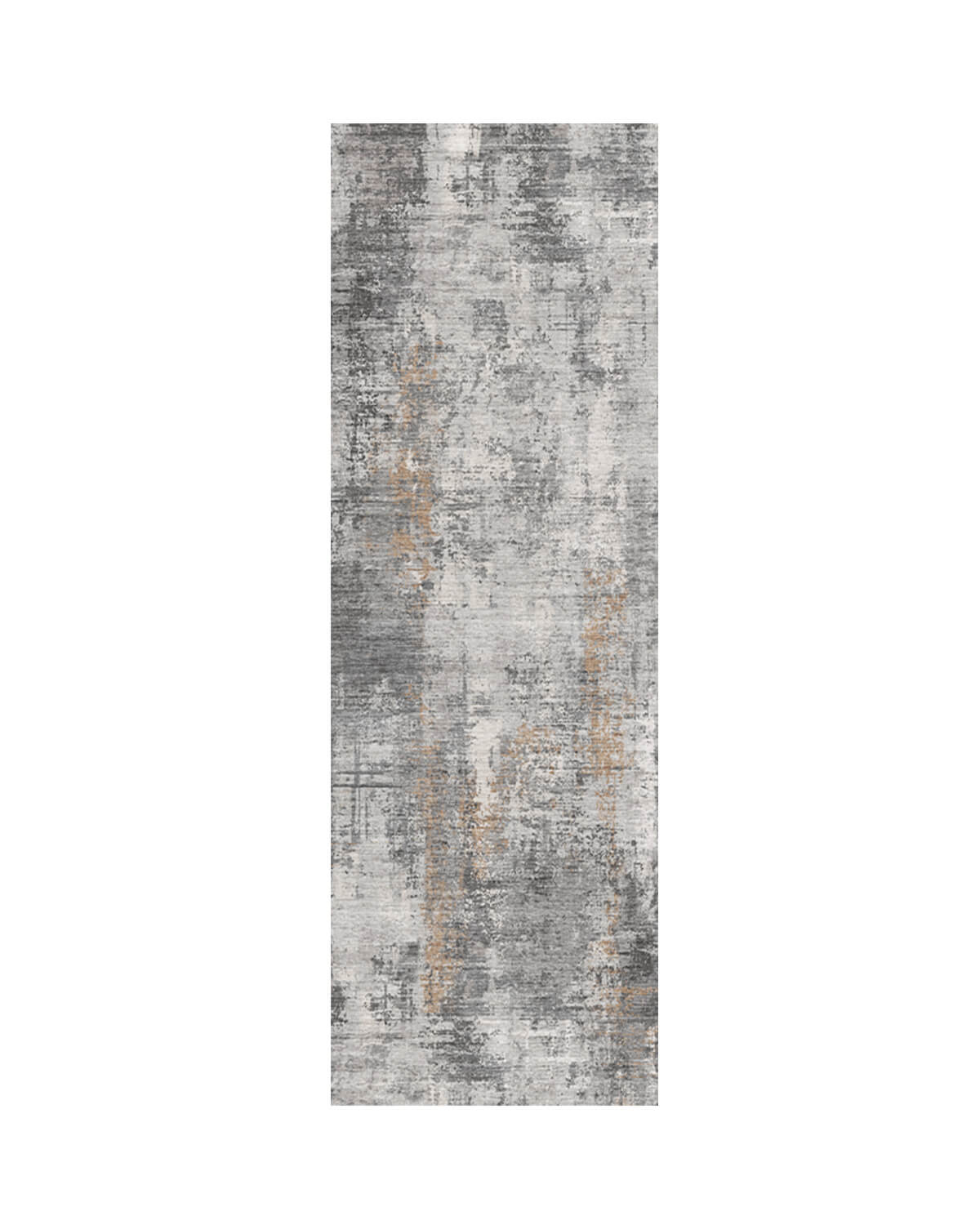 Drift Washable Area Rug Runner - Black/Gray
