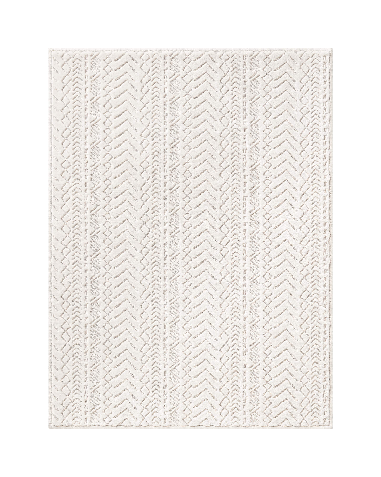 Tess Washable Area Rug - Beige