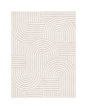 Arcade Washable Area Rug - Beige