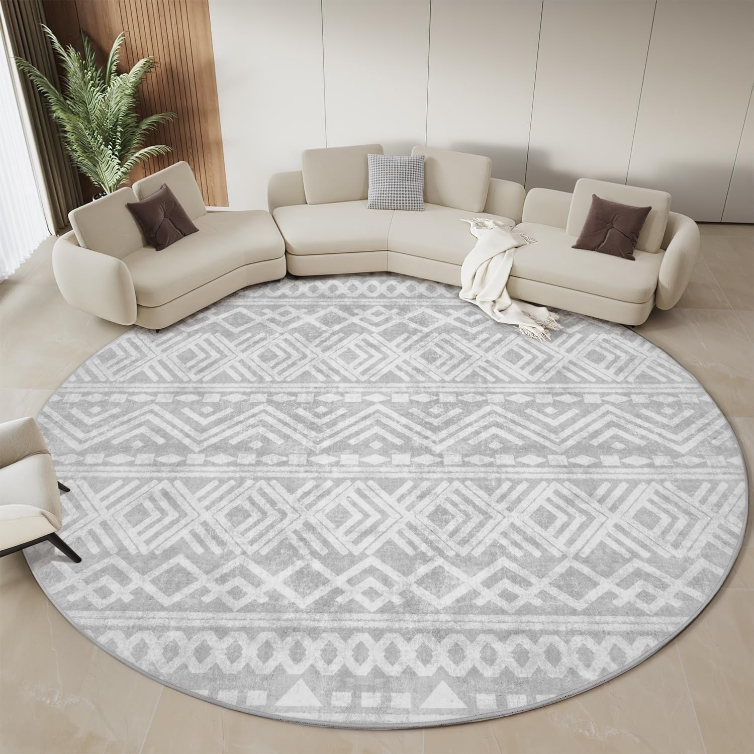 Bohemian and Modern Area Rug