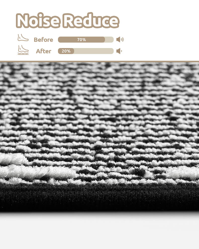 Stair treads offering easy removal without residue