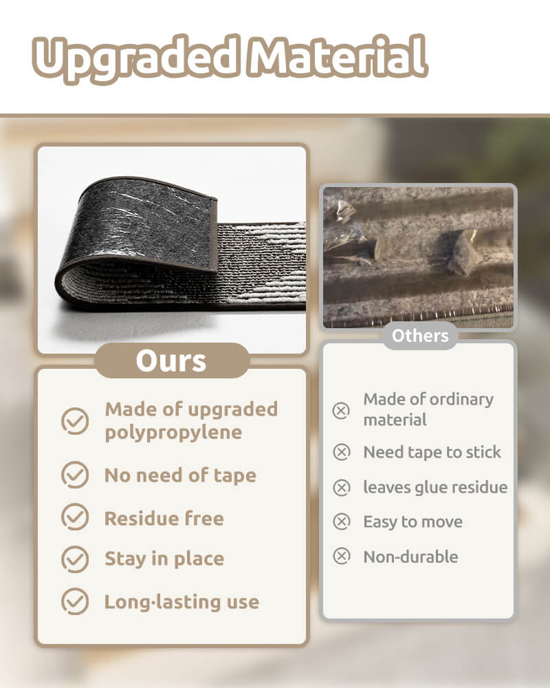 Stair treads designed for quiet and cushioned steps