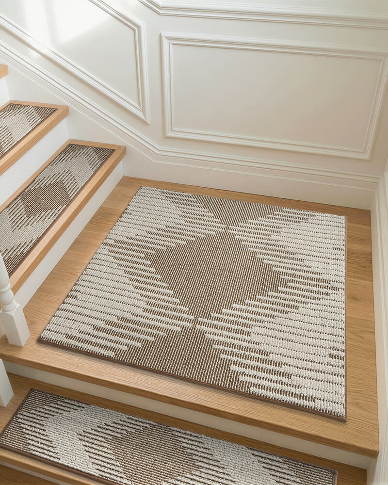 Stair treads designed for safe stair transitions
