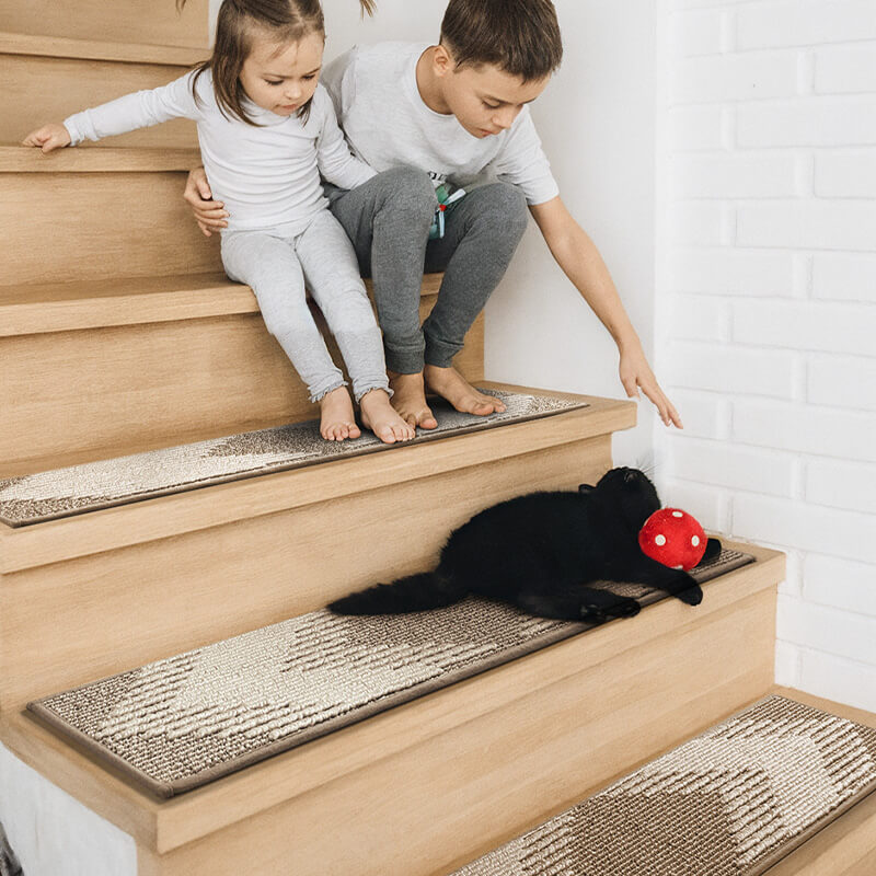 Stair treads designed to protect stairs from wear