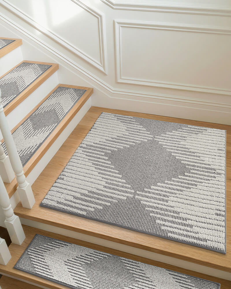 Easy install stair treads suitable for daily use