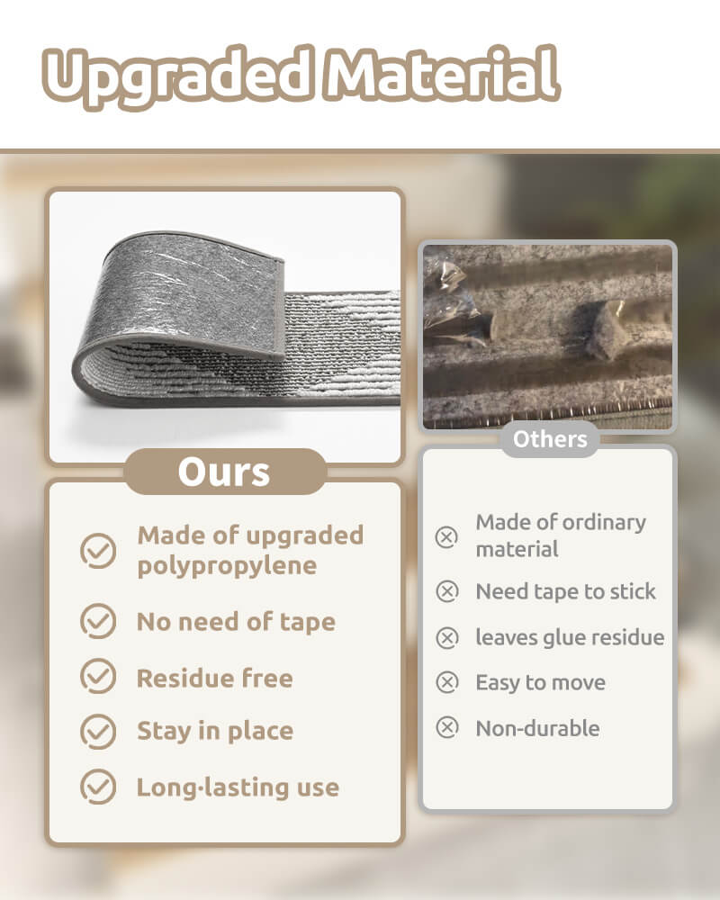 Soft stair treads adding comfort to home stairways