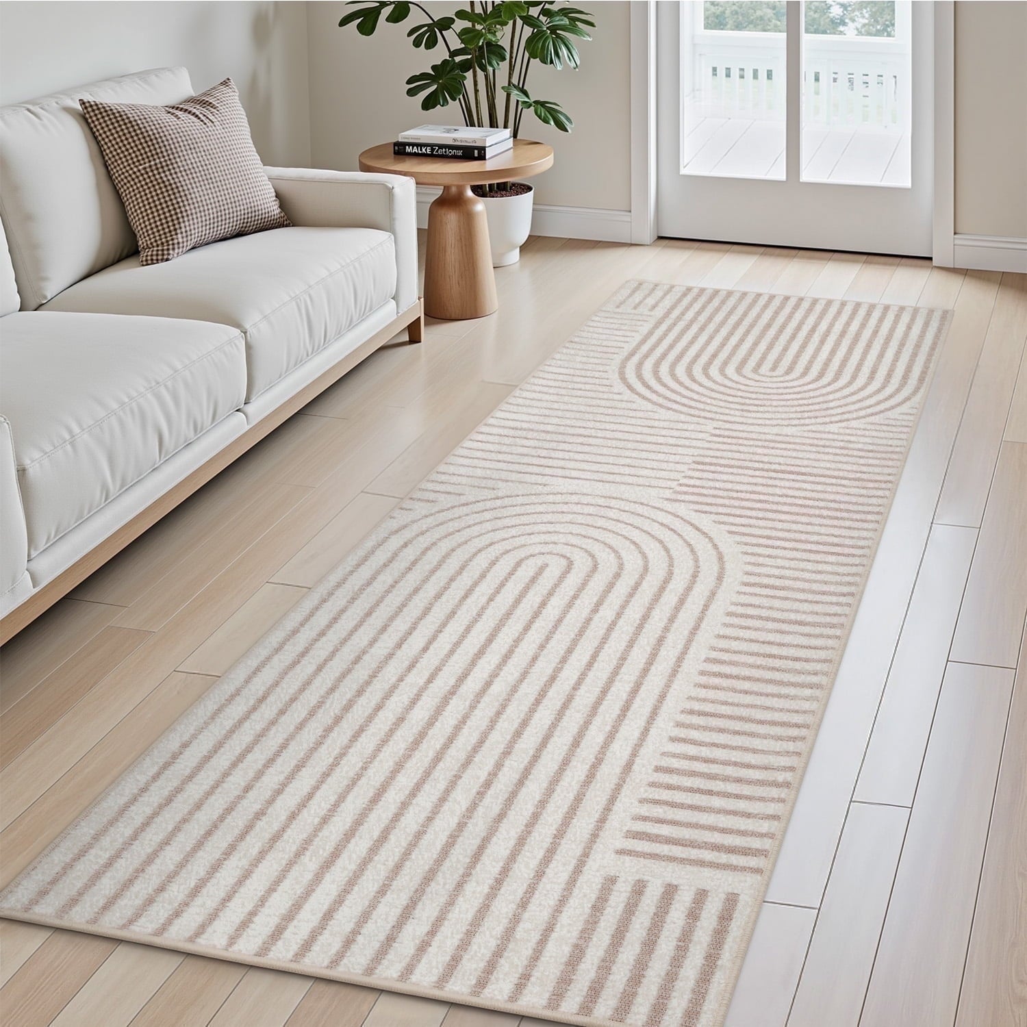 Jacquard Textured Modern Rugs