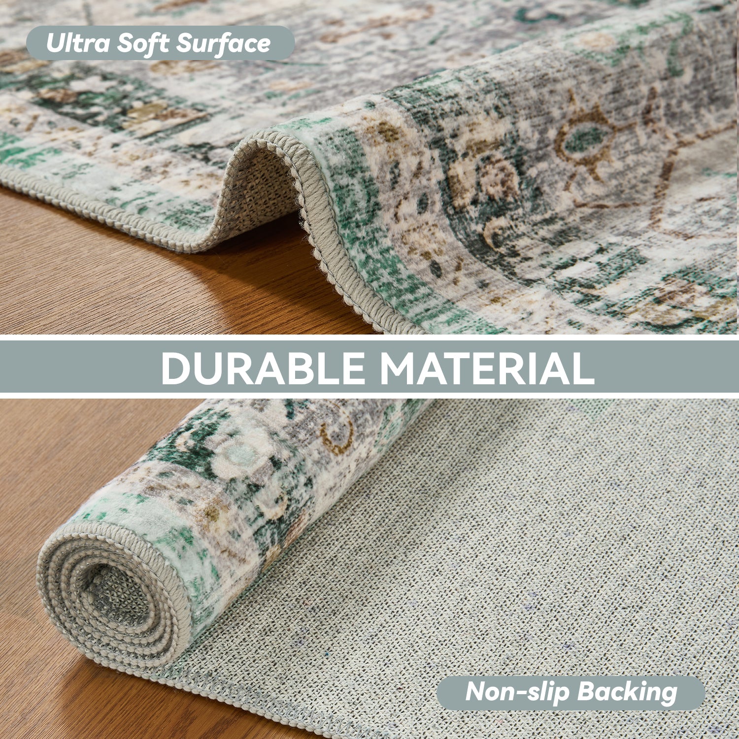 Rugs for Living Room Washable