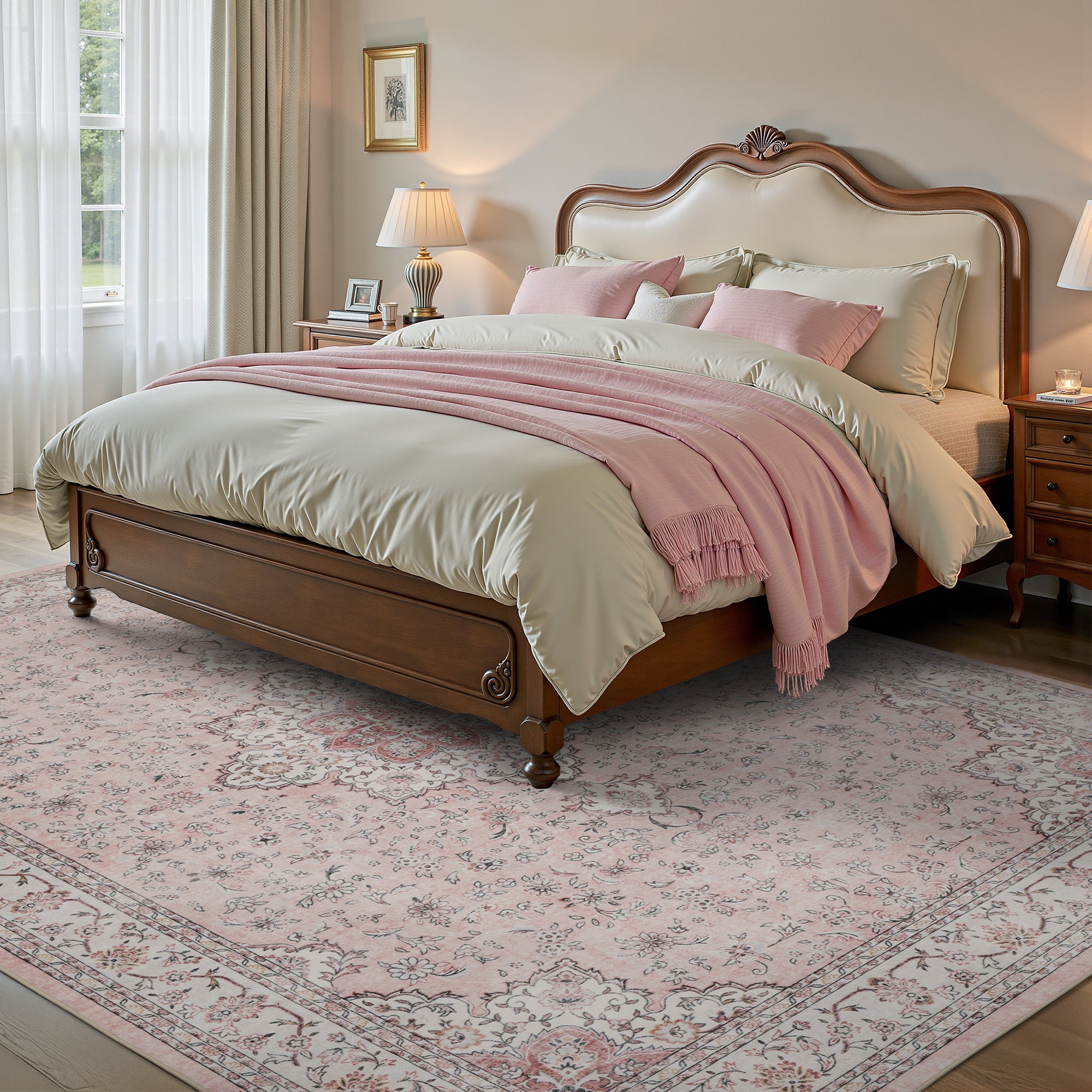 Area Rugs for Living Room Washable Traditional