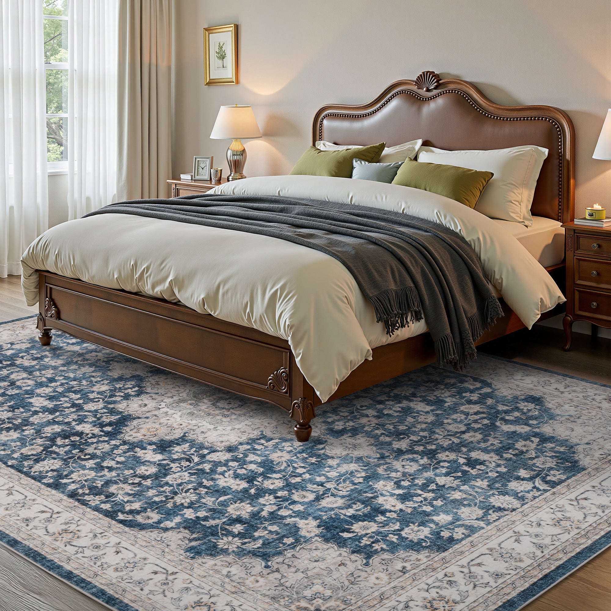 Area Rugs for Living Room Washable Traditional