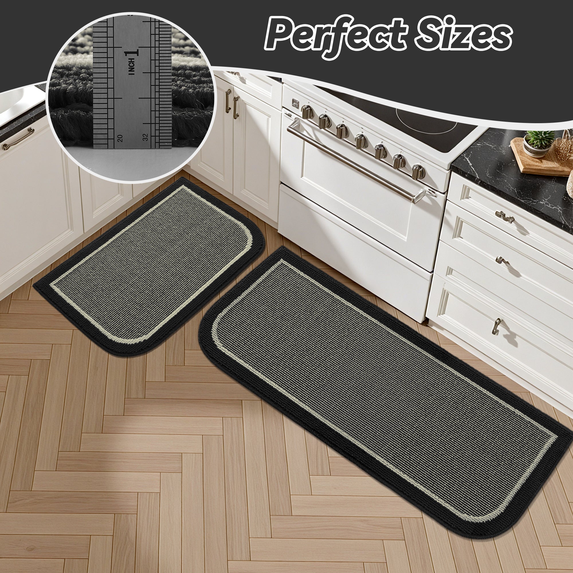 Washable Non-Slip Kitchen Rug