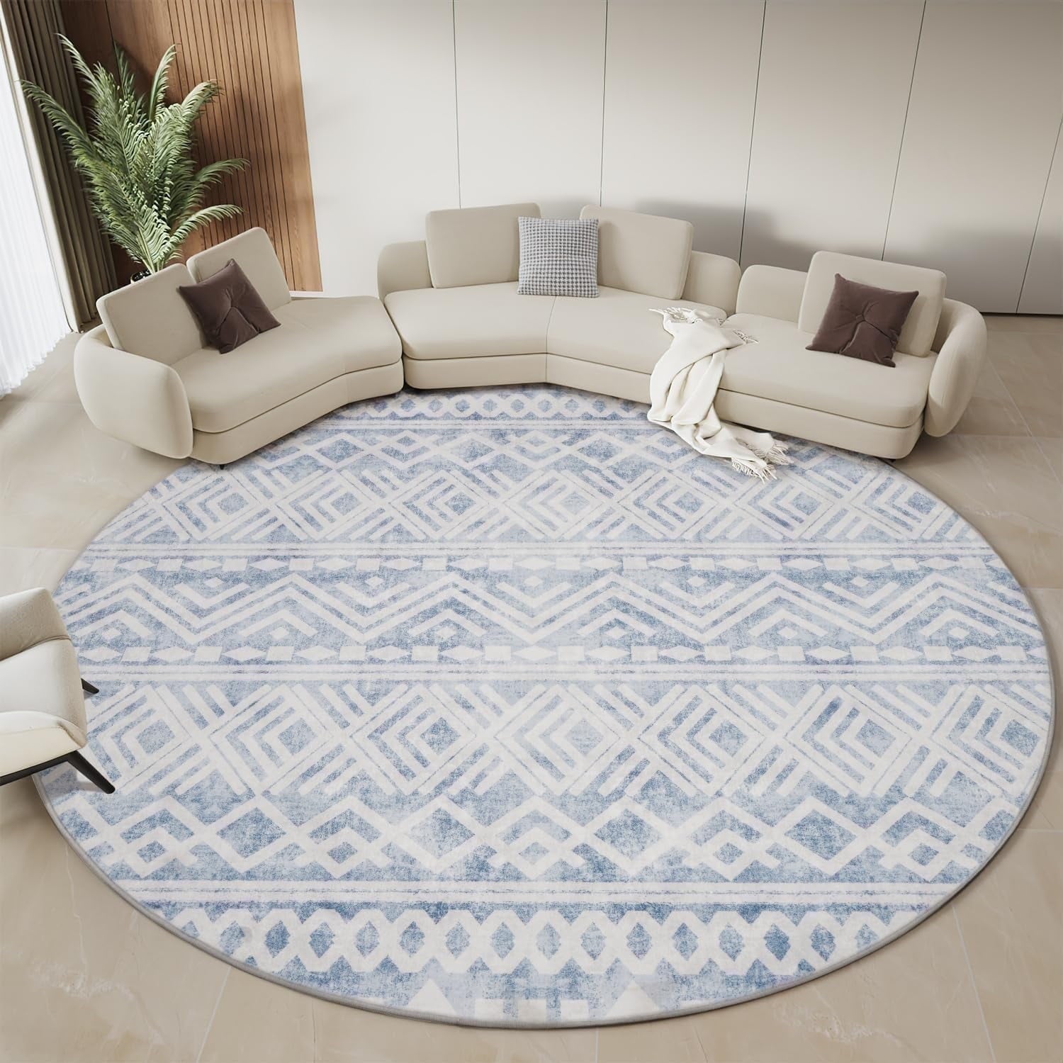 Bohemian and Modern Area Rug
