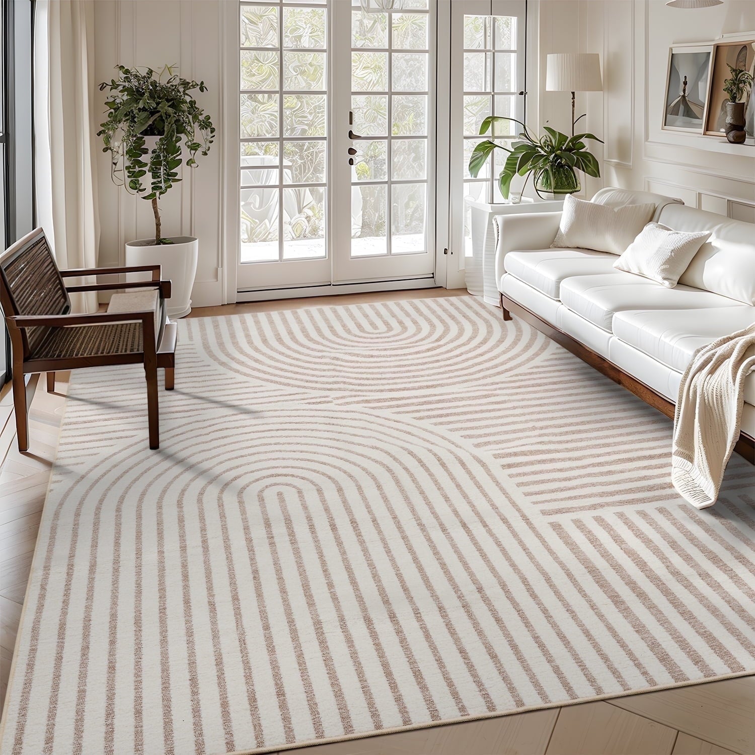 Jacquard Textured Modern Rugs