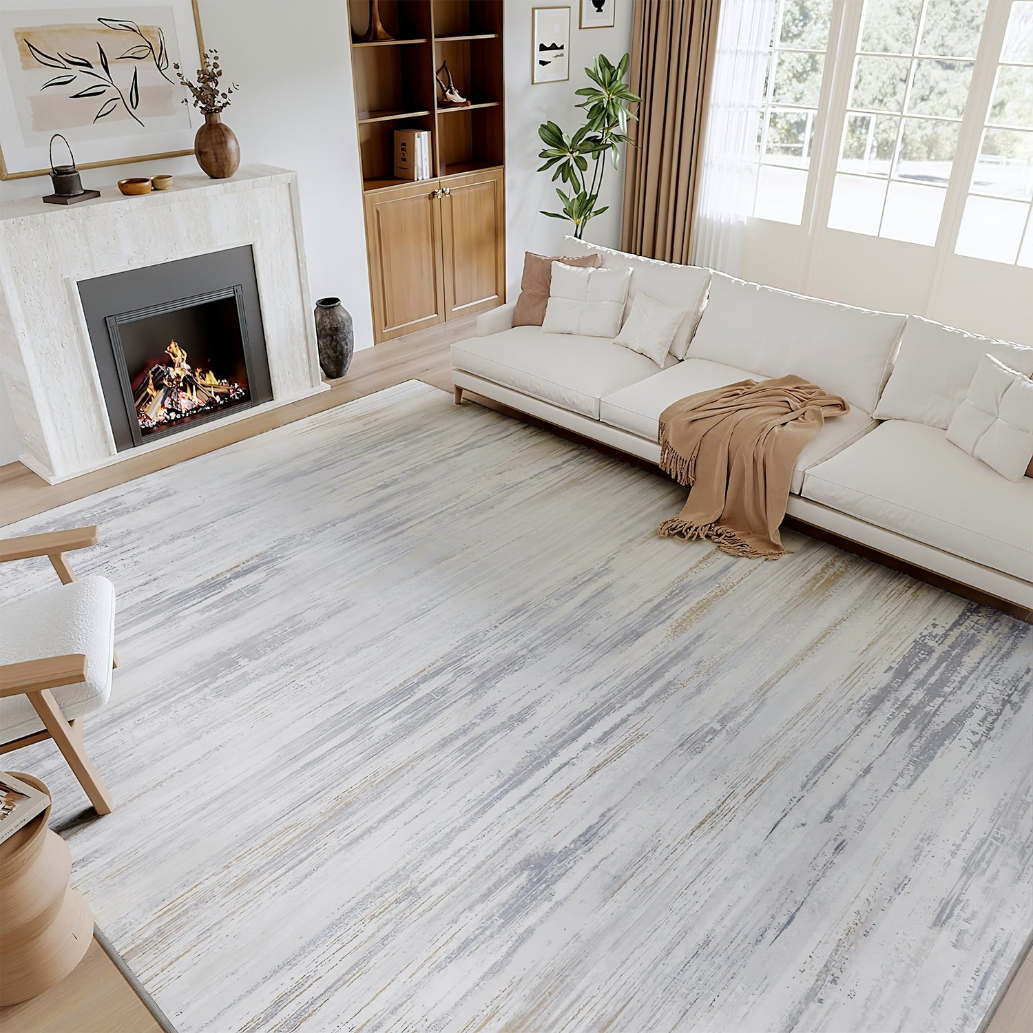 SIXHOME Abstract Area Rugs for Living Room