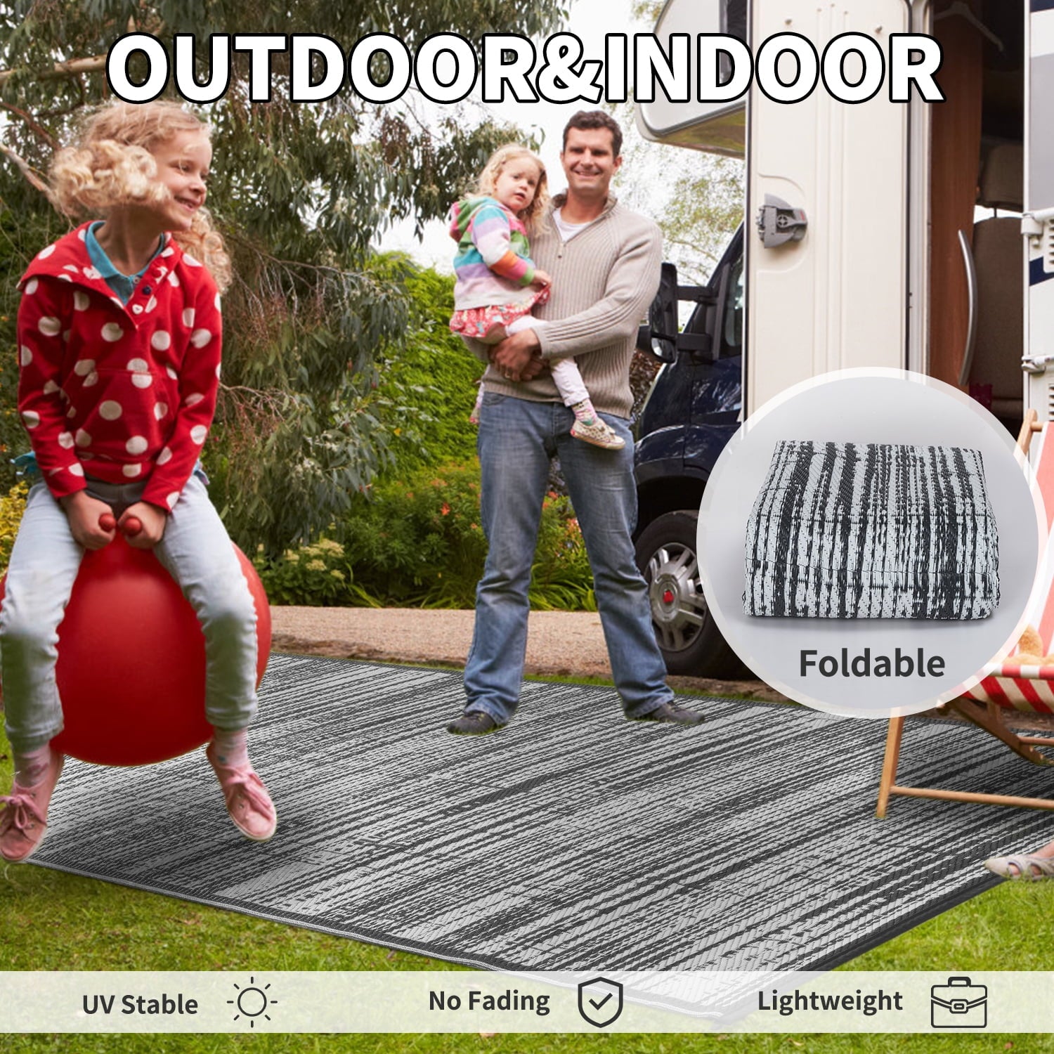 VUNATE Outdoor Rug Carpet