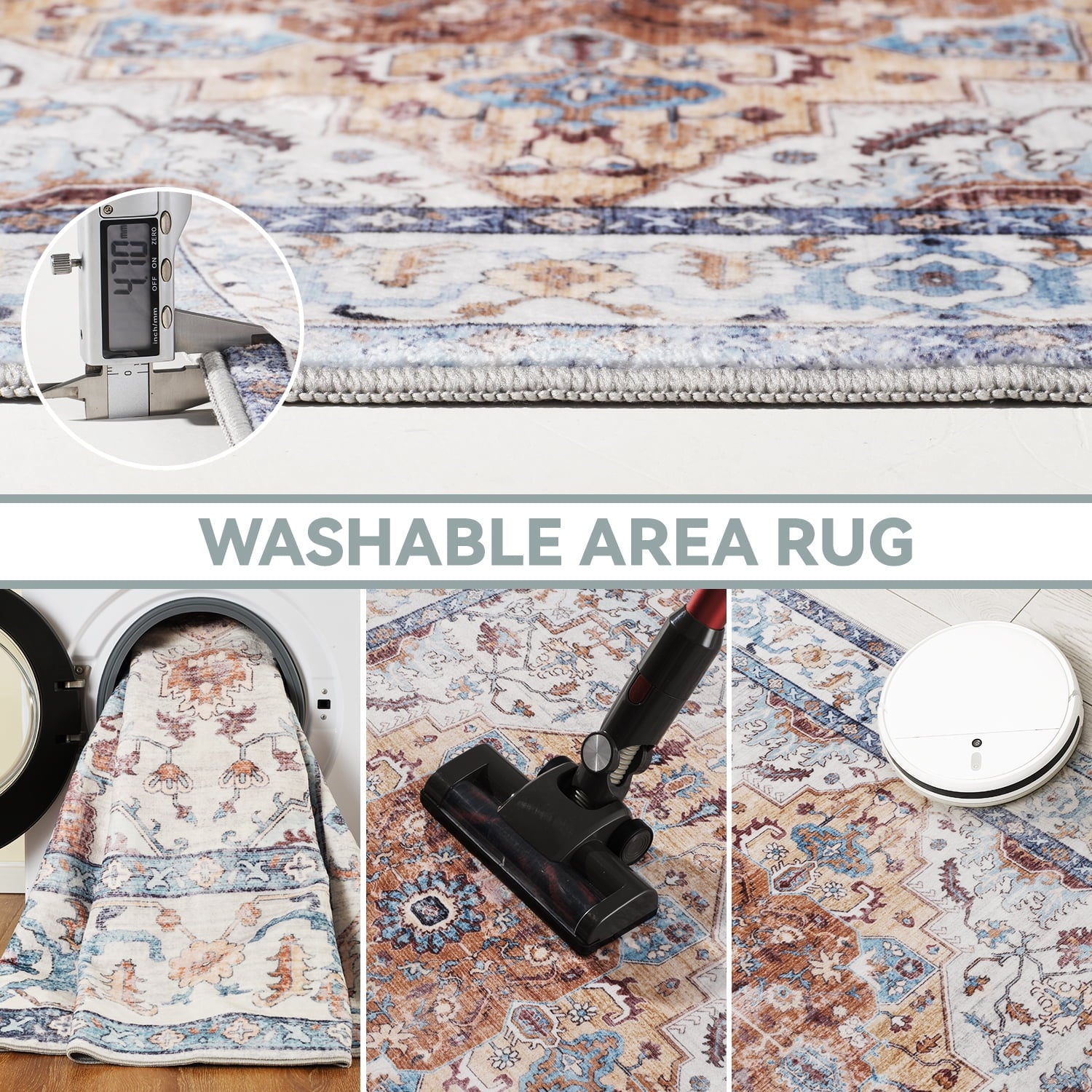 Floral Vintage Area Rug