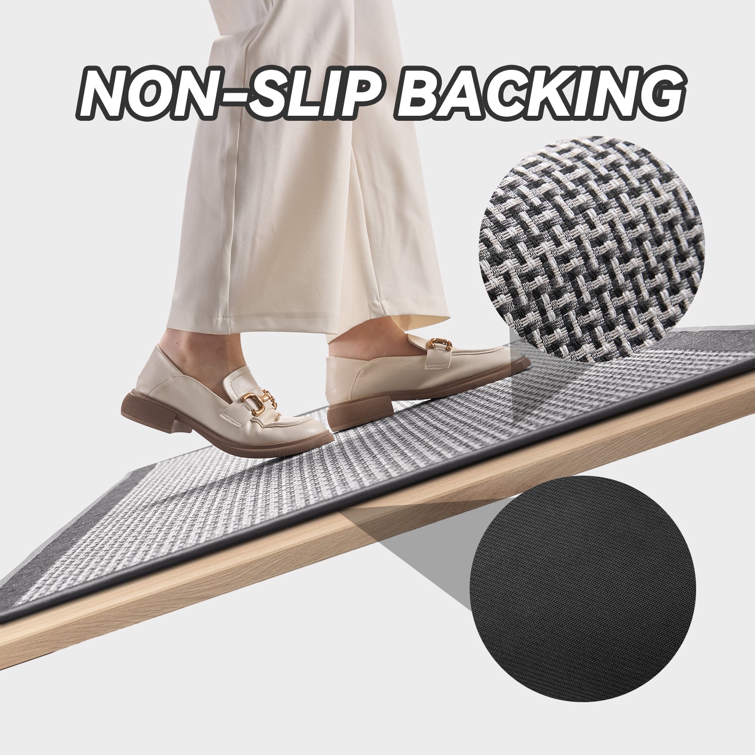 Non-Slip Washable Kitchen Rug