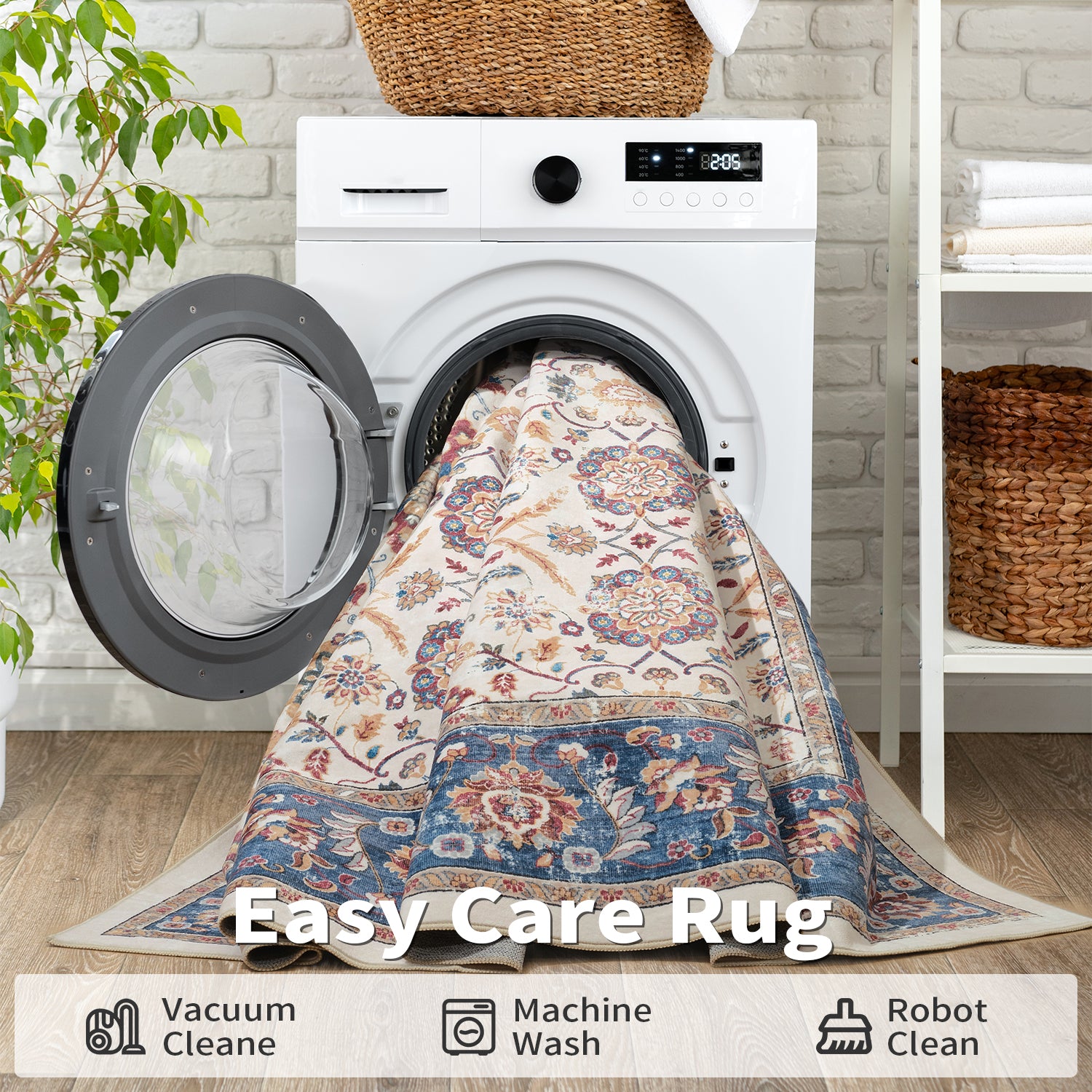 Washable Vintage Rugs