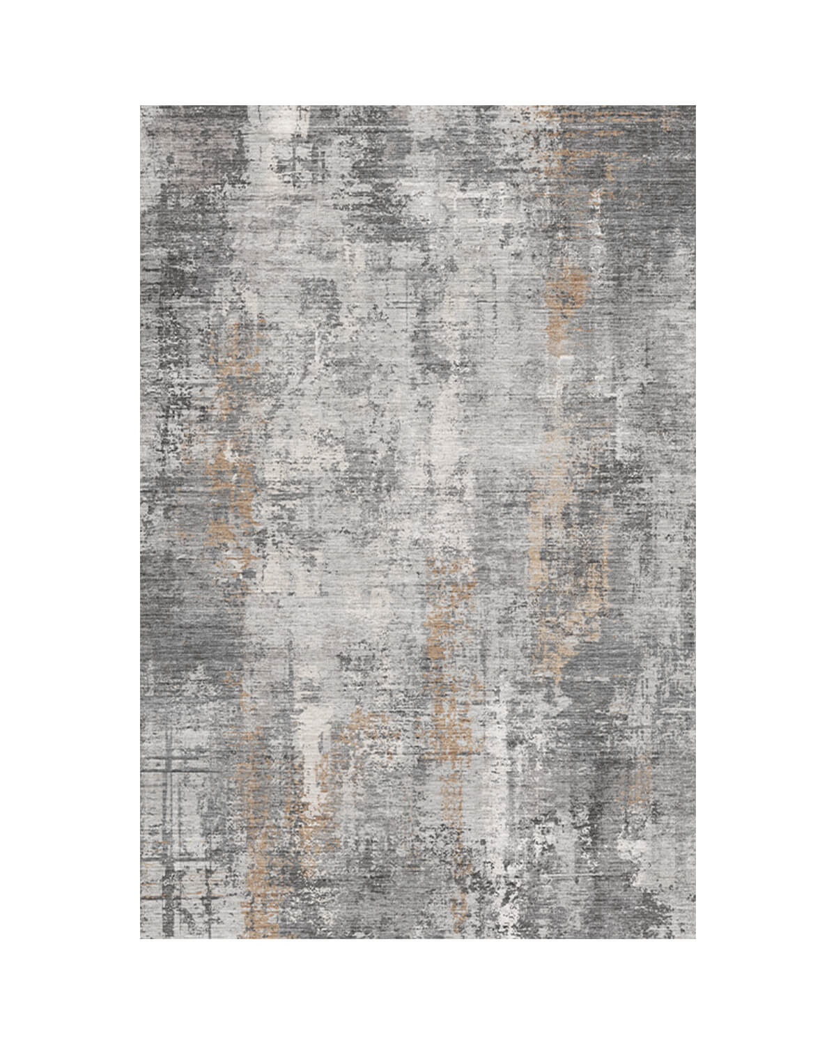 Drift Washable Area Rug - Black/Gray