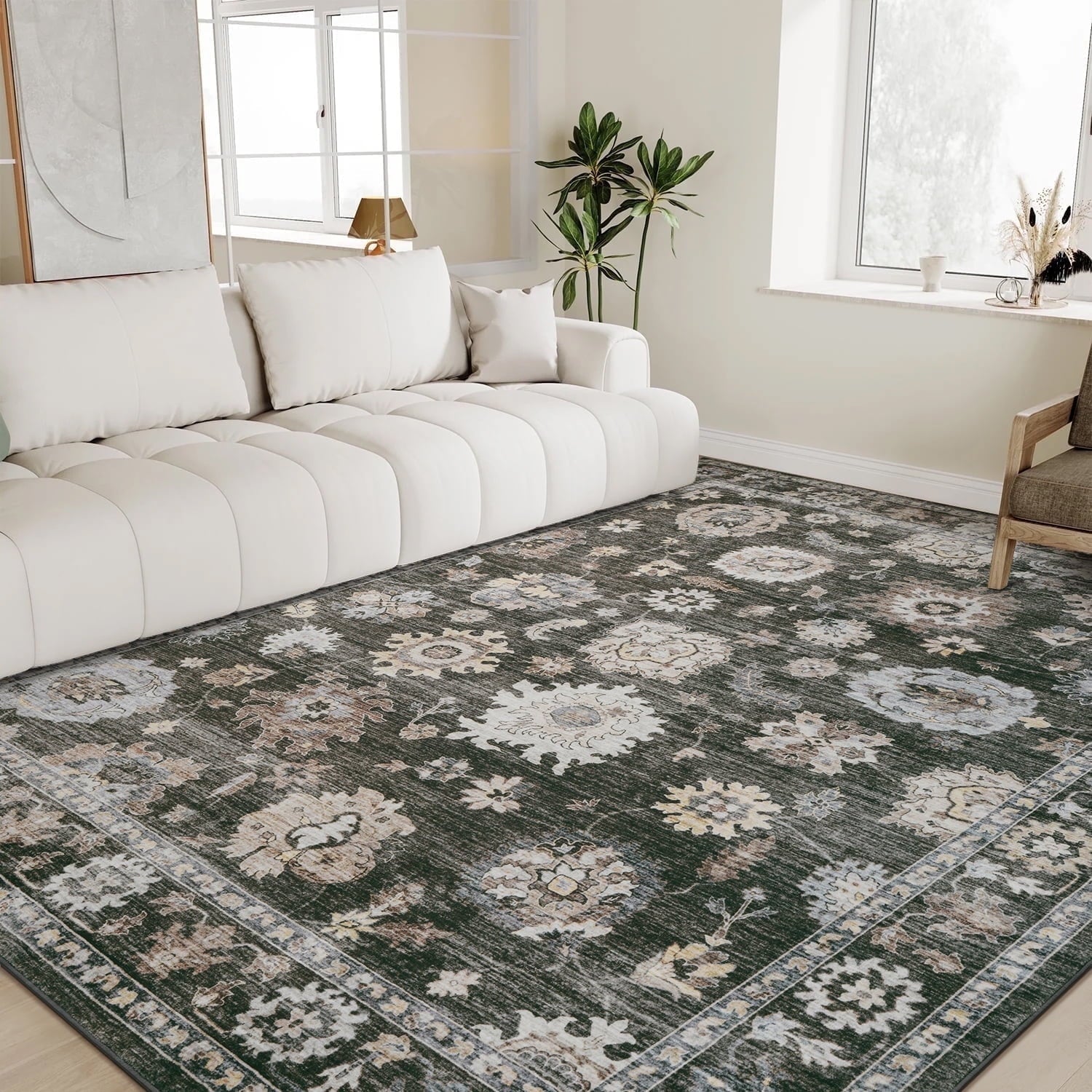 Rugs for Living Room Washable