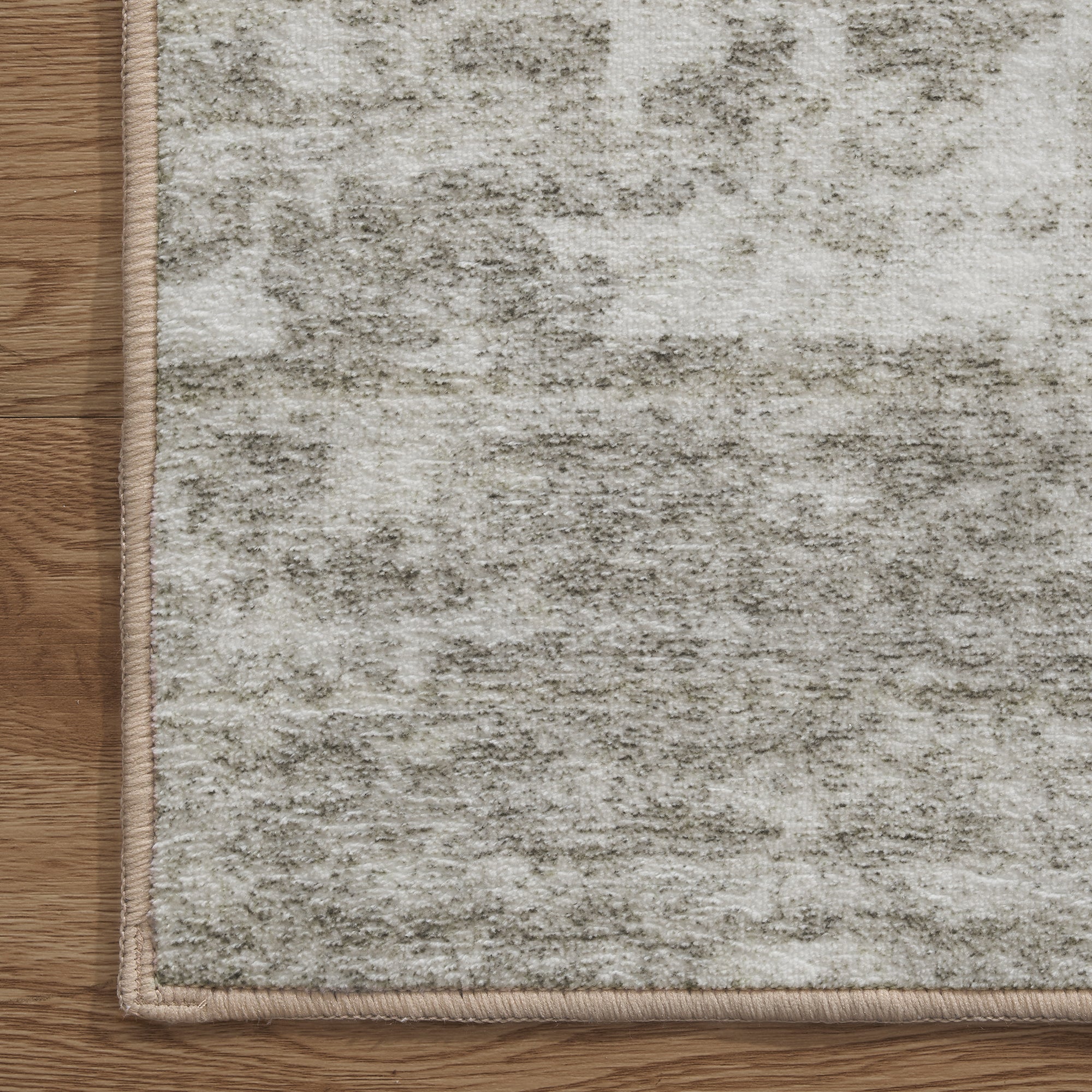 MontVoo Modern Abstract Brown Washable Area Rug