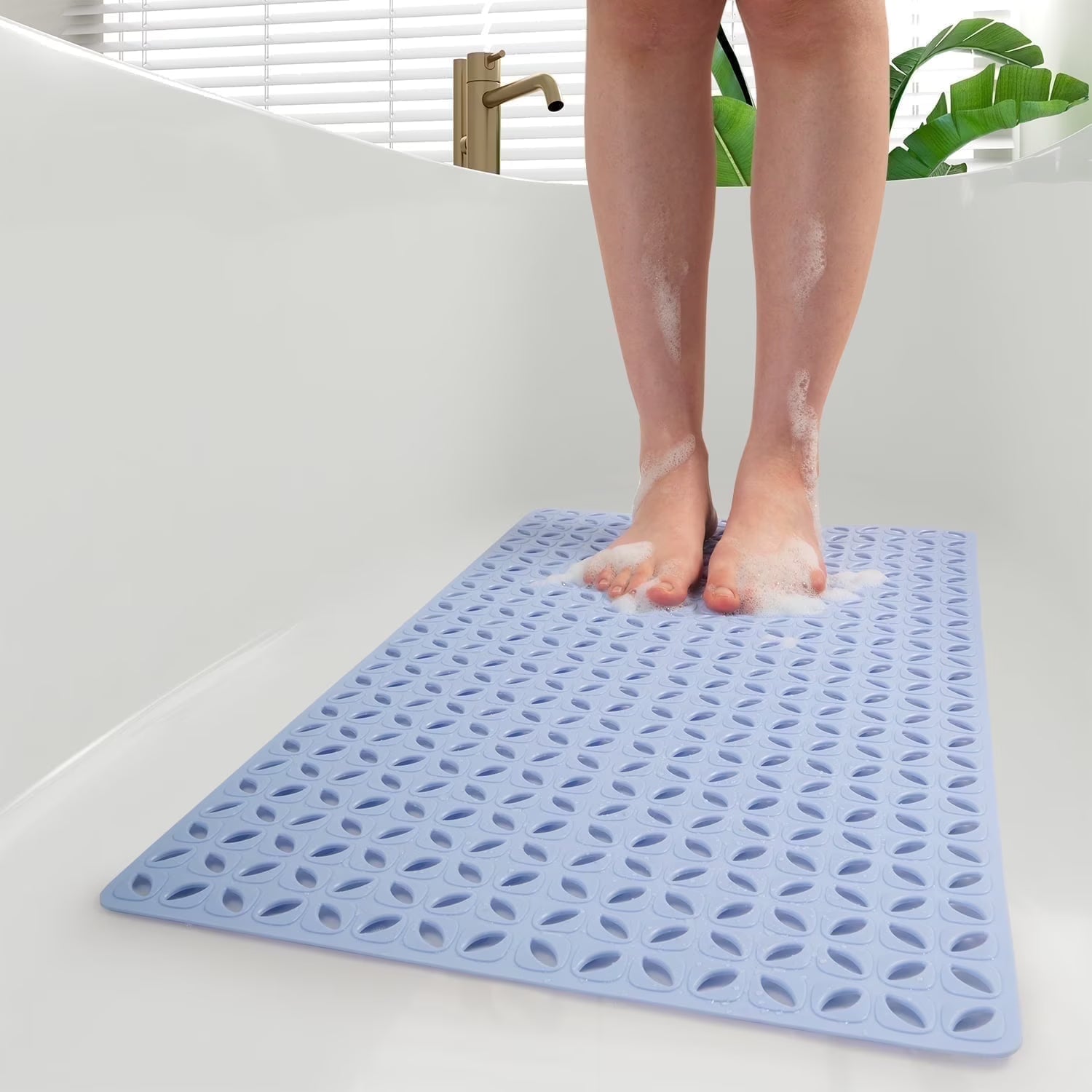 Shower Mat Non Slip Bath Mat for Tub and Shower Floor Mat