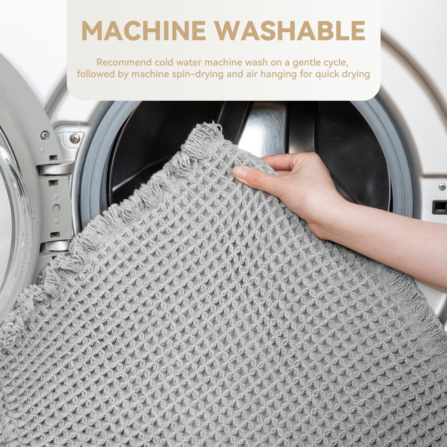 Waffle Style Bath Mats
