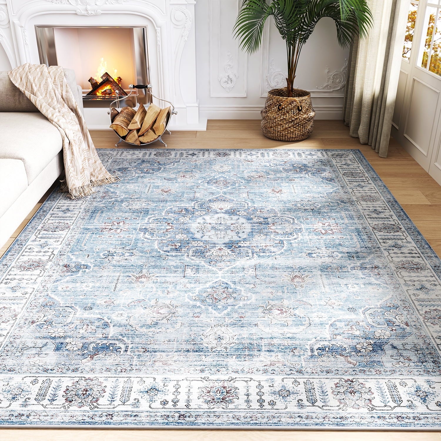 Vintage Floral Medallion Rugs