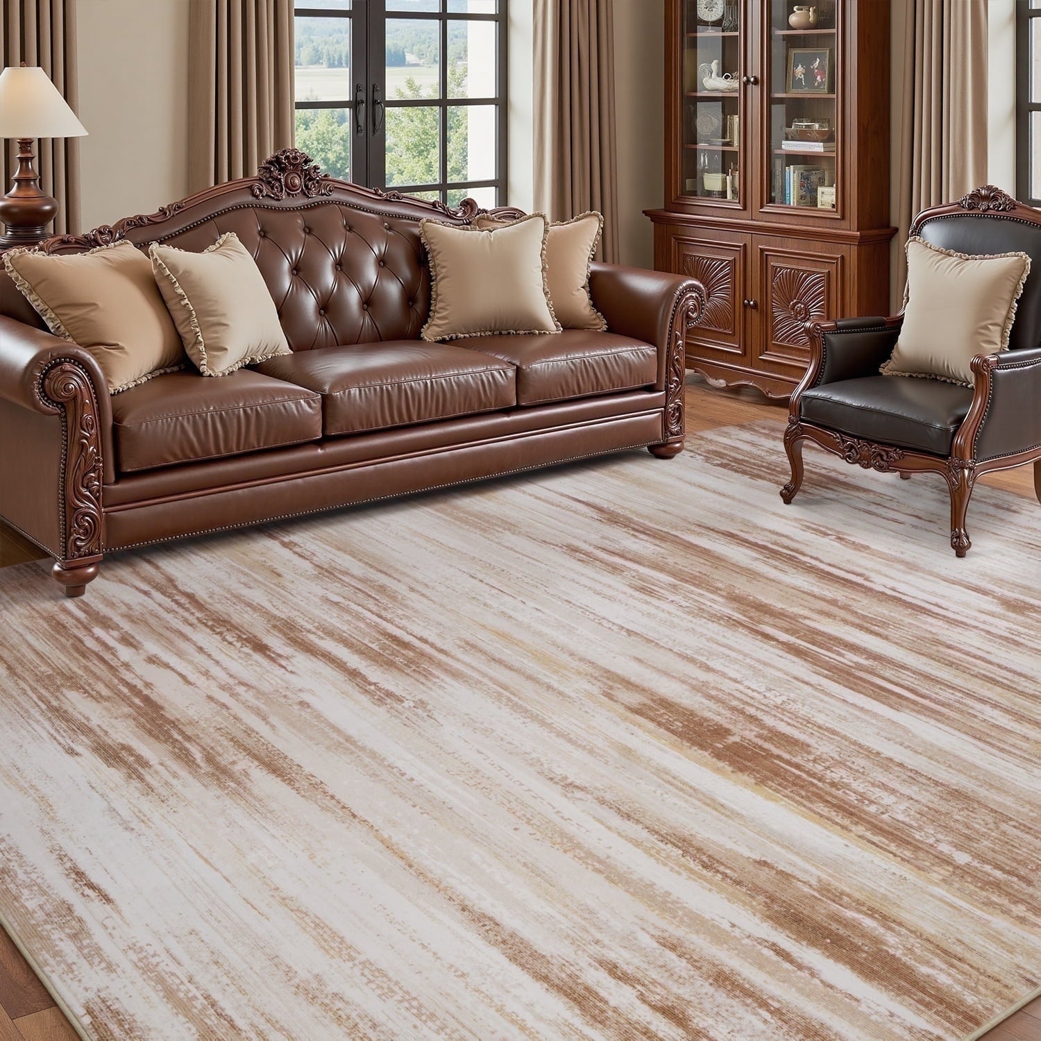 SIXHOME Abstract Area Rugs for Living Room