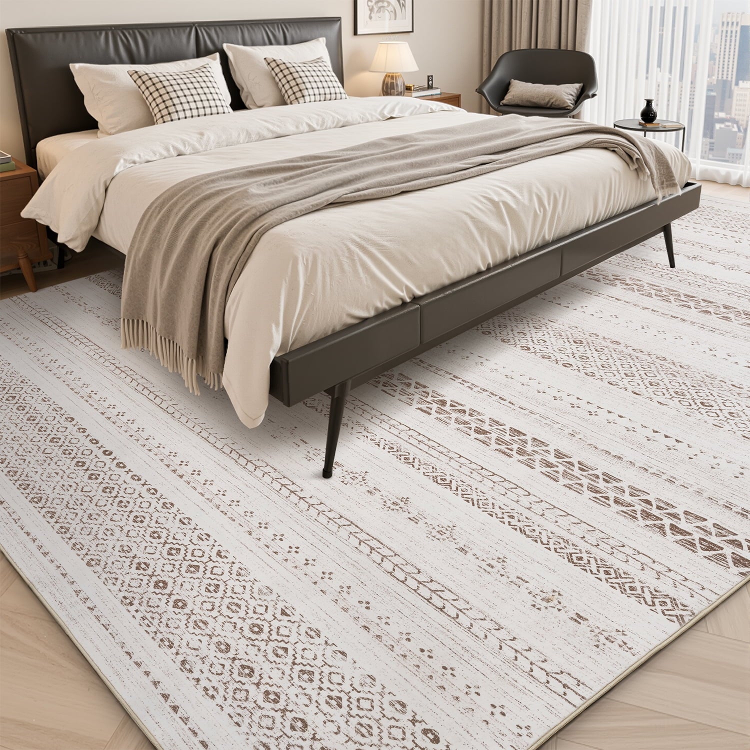 Geometric Moroccan Carpet
