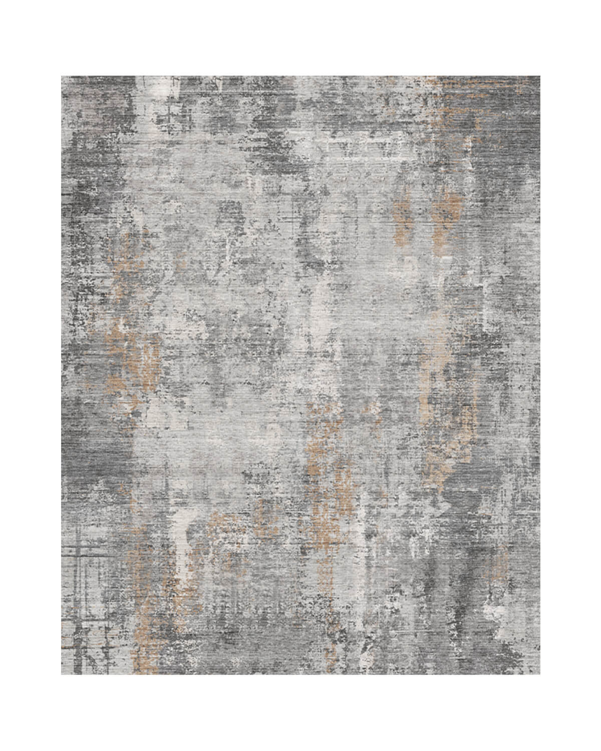 Drift Washable Area Rug - Black/Gray