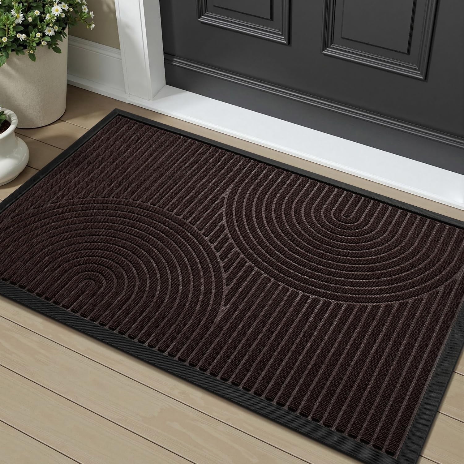 Low Profile Dirt Trapper Indoor Outdoor Doormat