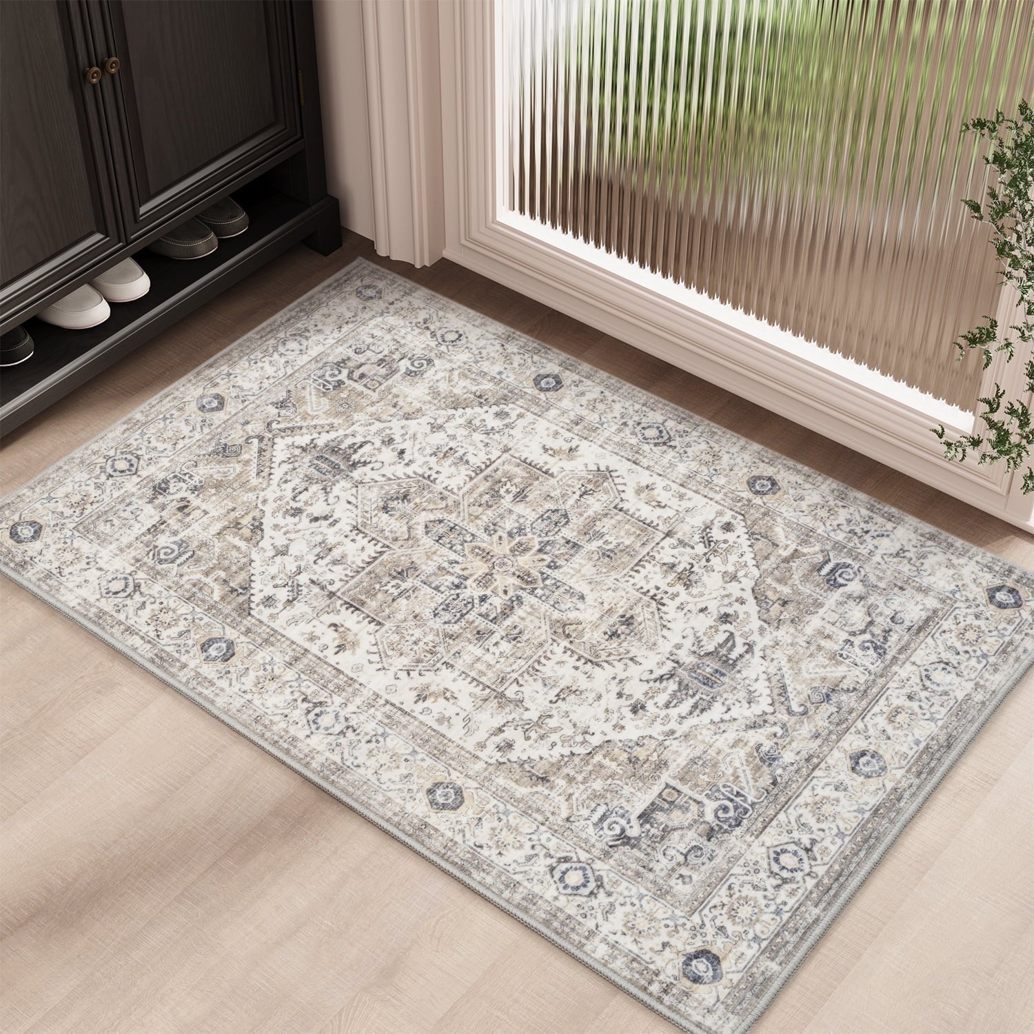 Vintage Medallion Area Rug