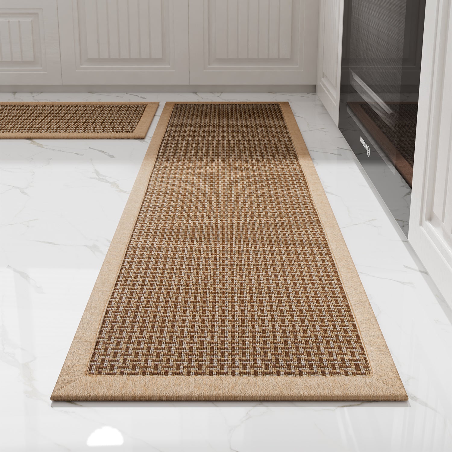 Non-Skid Twill Kitchen Mats Washable