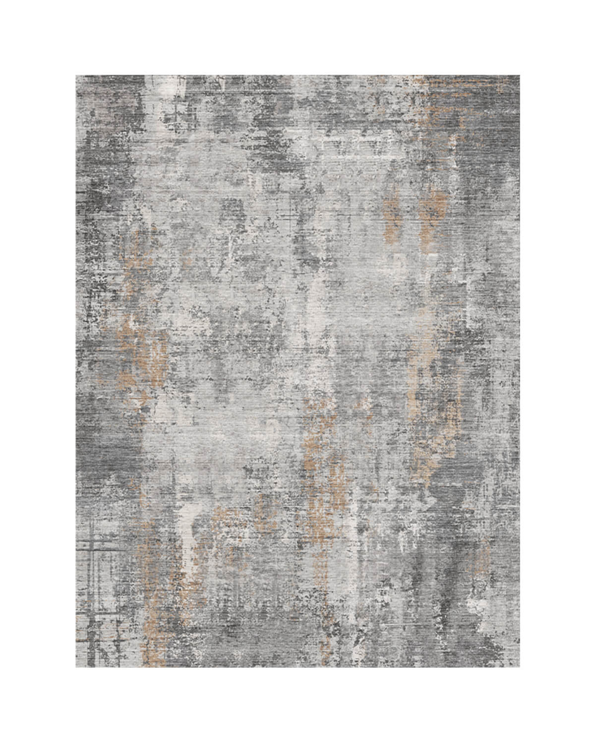 Drift Washable Area Rug - Black/Gray