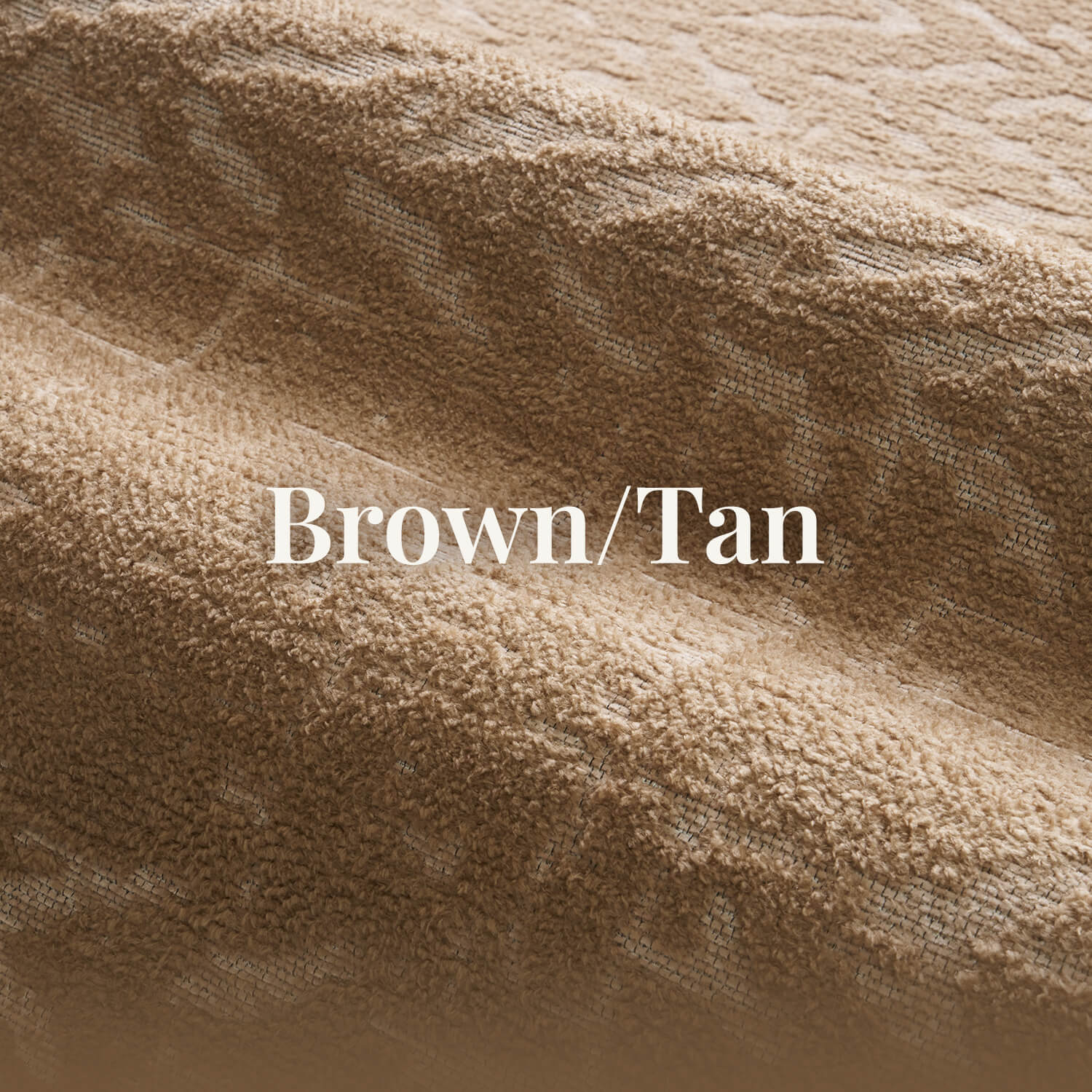 Montvoo brown/tan washable area rug collection