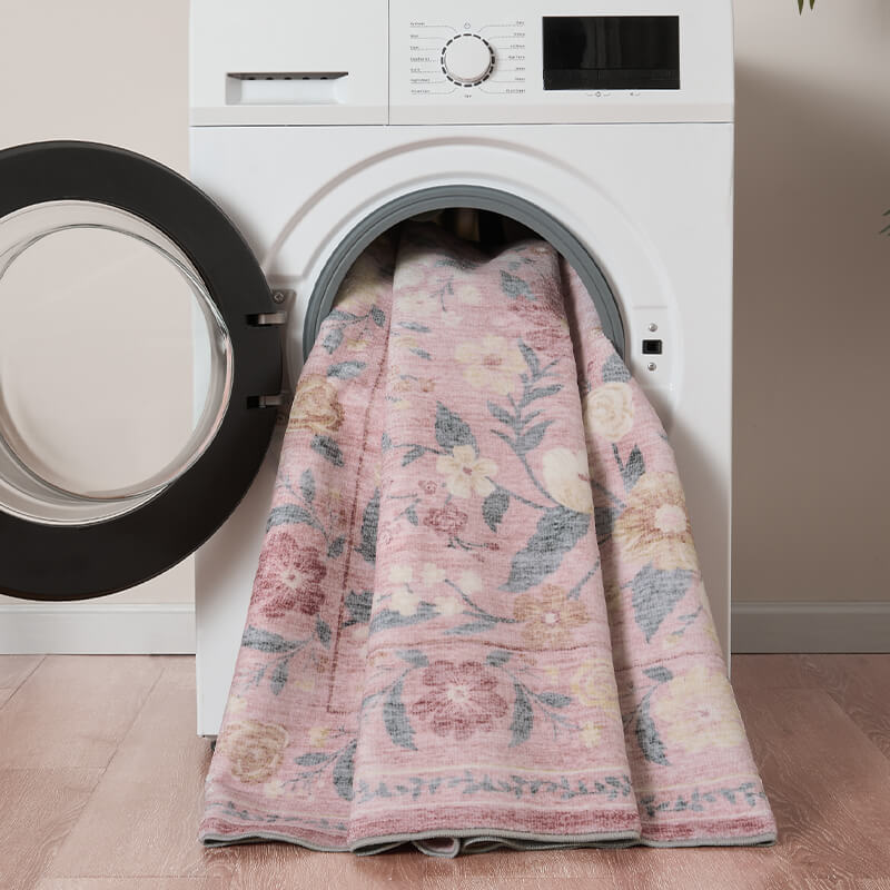 Soft-touch vintage area rug crafted for everyday household comfort