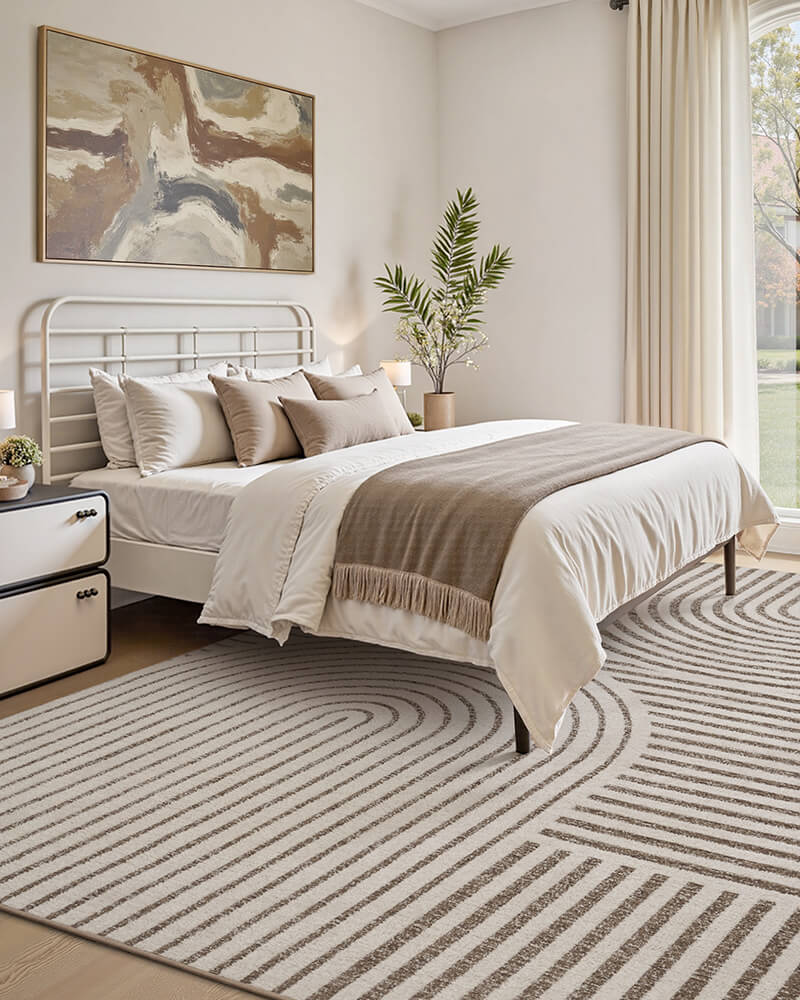 Washable rug runner suitable for high use walkways and corridors