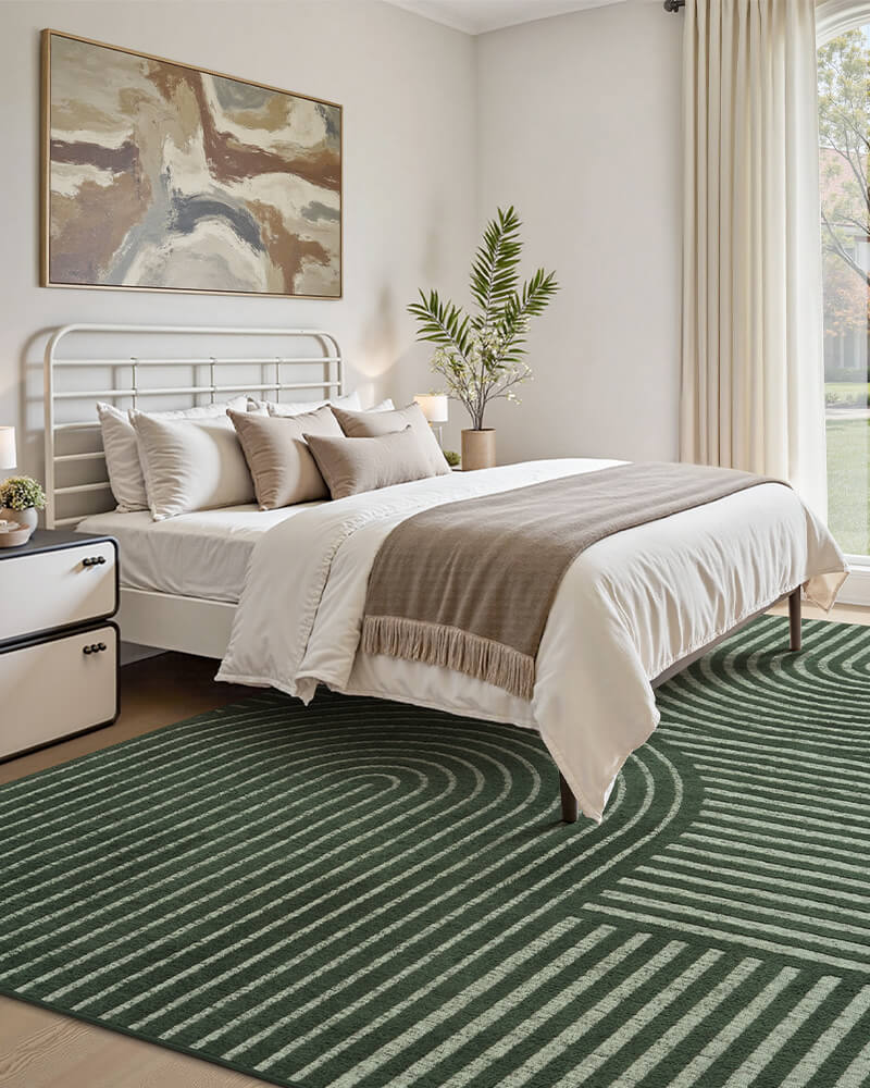 Washable runner rug designed for family friendly interior spaces