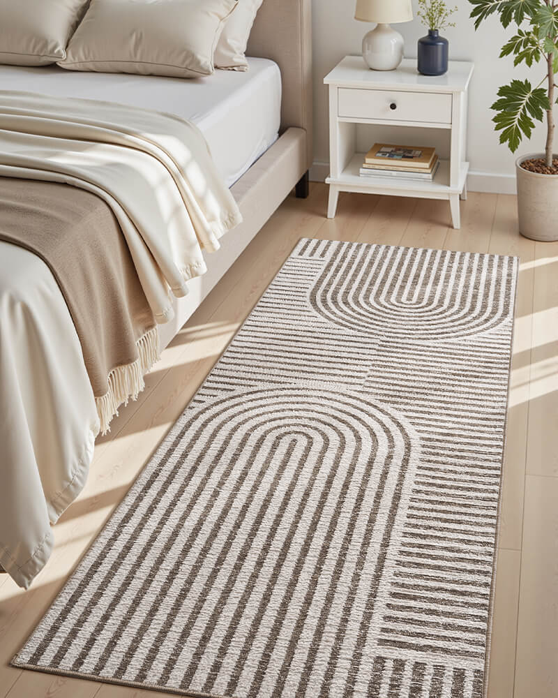 Non-slip washable runner rug ideal for pet owners and active households