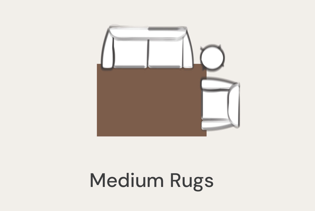 Montvoo medium rug collection featuring 4x6 to 5x7 sizes