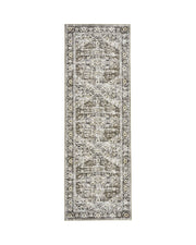 MontVoo Aglaia Washable Runner Rug Brown