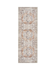 MontVoo Aglaia Washable Runner Rug Orange