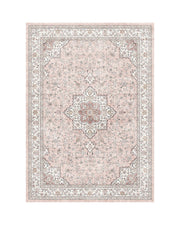 MontVoo Antheia Washable Area Rug Pink