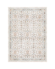 MontVoo Aster Washable Area Rug Beige White